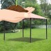Garden Winds  Replacement Canopy Top for Backyard Creations Metal Gazebo - RipLock 350   